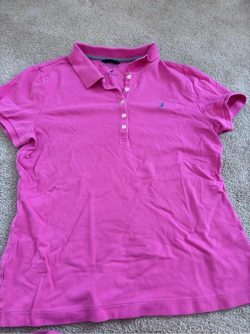 Nautica Women’s Pink Polo Shirt
